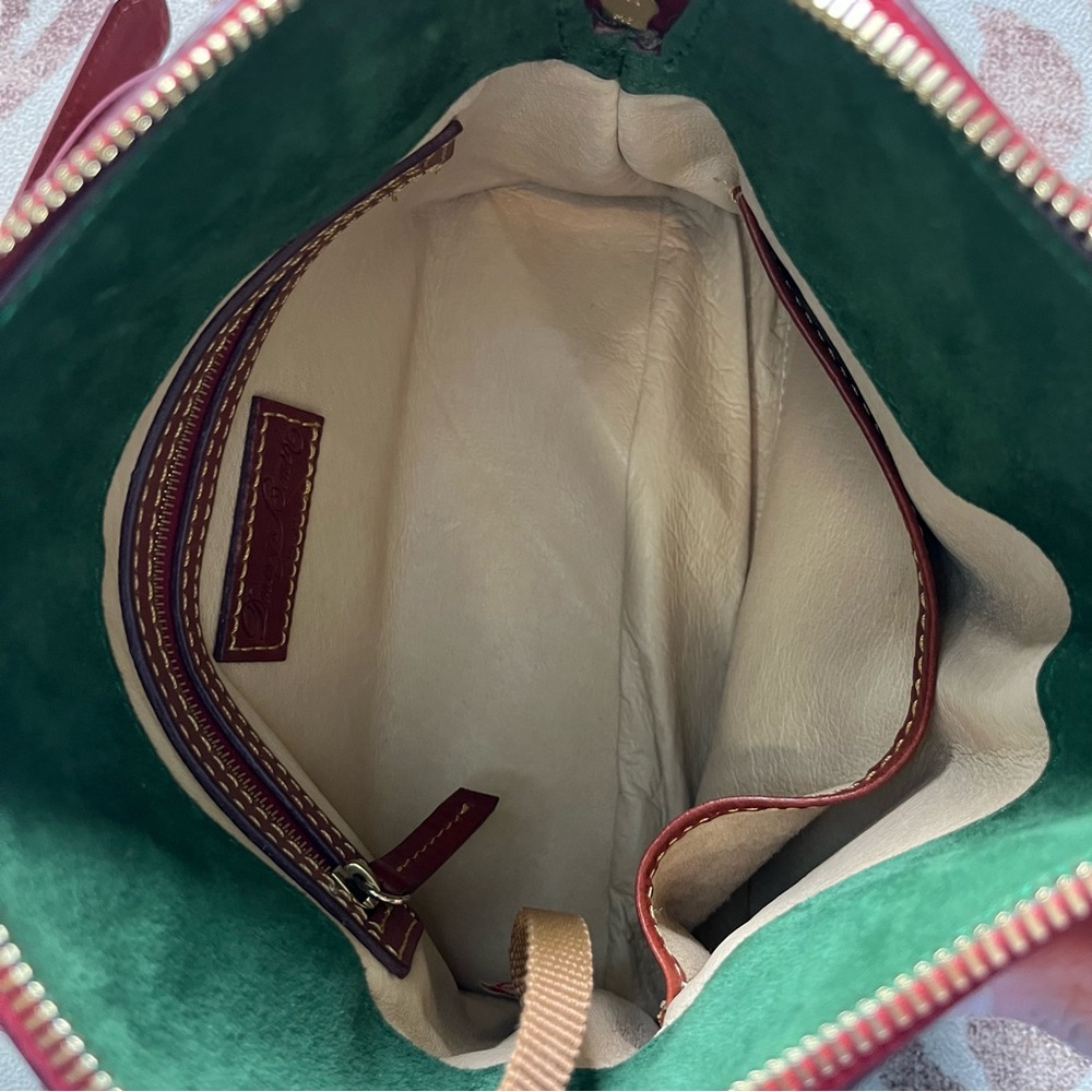 EUC Dooney & Bourke Florentine Vacchetta Leather Bag - Picture 12 of 16